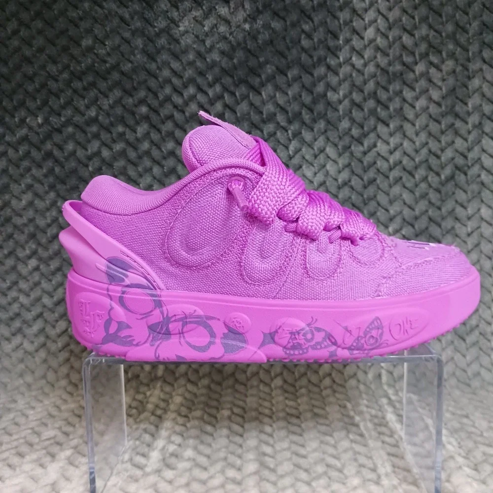 Puma LaMelo Ball x LaFrance Men's Shoe Butterfly Purple Sneakers Size 6.5